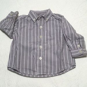 12m (5/$20) Striped Cotton Shirt by Place